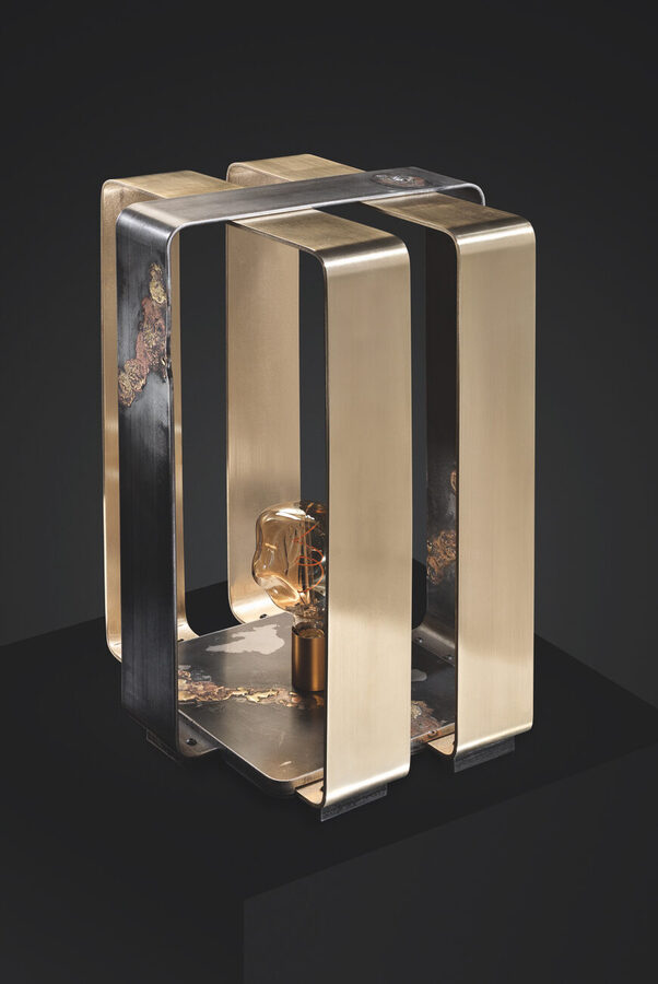 Caroline Delareux (K-Del) : ferronnière d’art, luminaires Emö & mobilier en métal – Sarthe