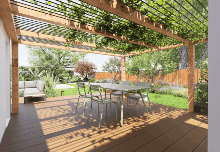 La conception de jardins entre Bordeaux et Arcachon