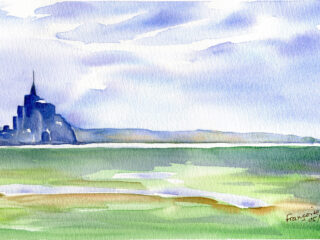 Des aquarelles figuratives pleines de tendresse – Françoise Renou-Le Stradic