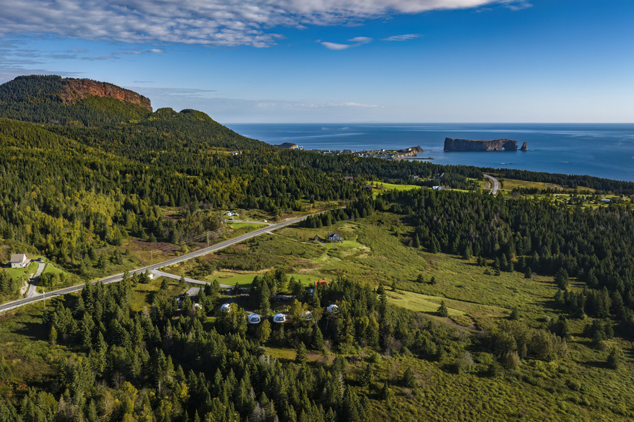 Hébergements insolites et glamping en Gaspésie – Domaine Renard