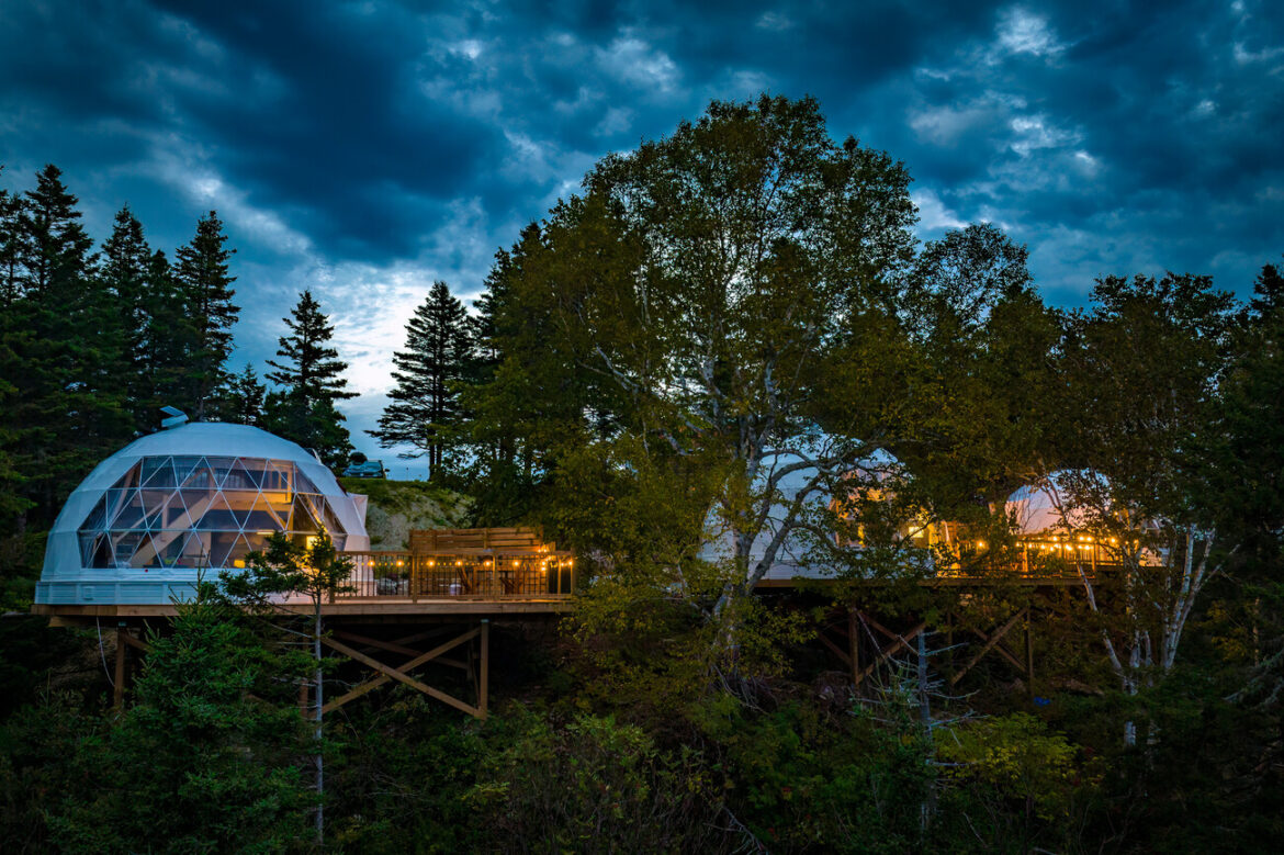 Hébergements insolites et glamping en Gaspésie – Domaine Renard