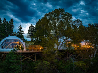 Hébergements insolites et glamping en Gaspésie – Domaine Renard
