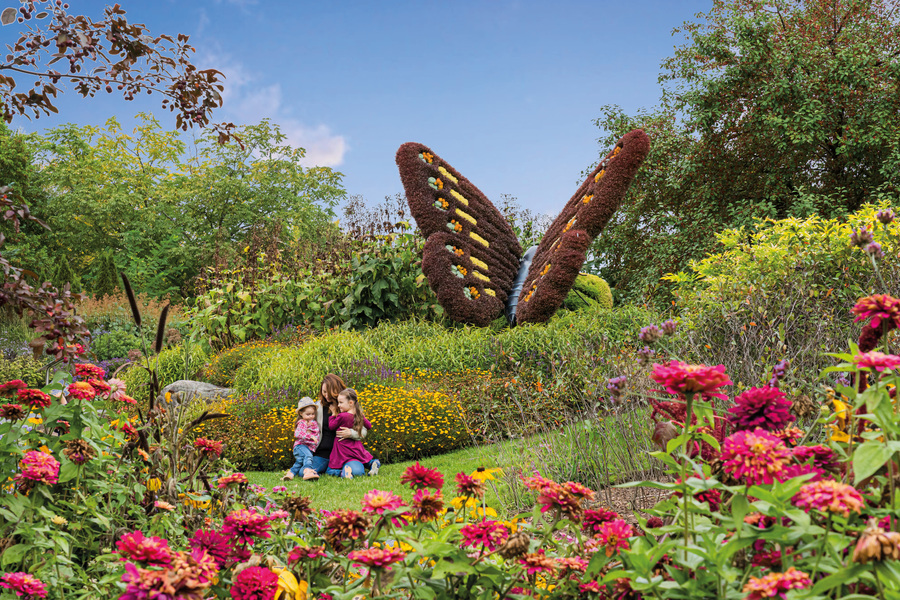 Un jardin botanique au Québec hors du commun