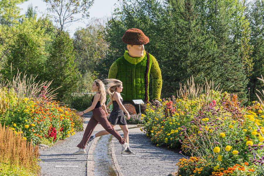 Un jardin botanique au Québec hors du commun