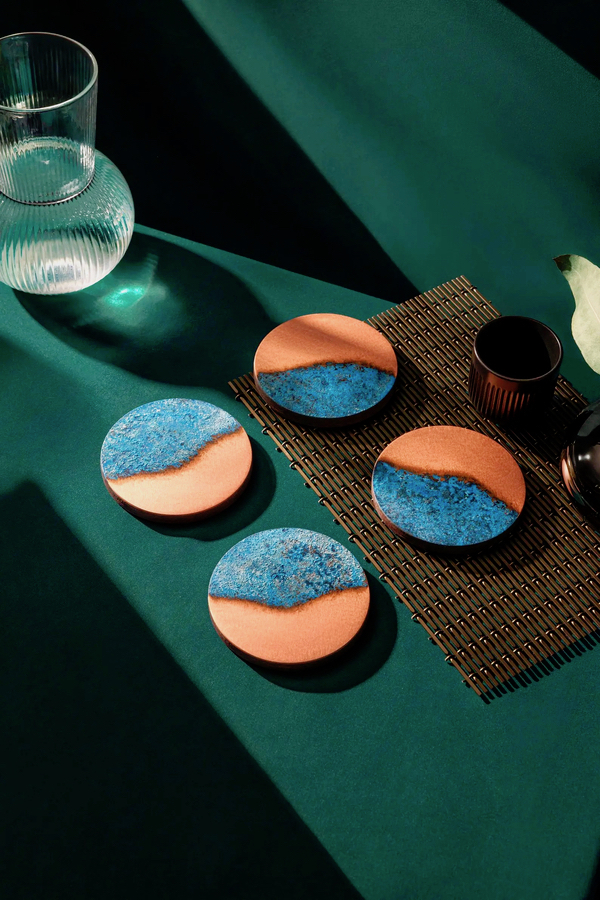 Tendance décoration : bleu patiné et lin lavé en 2026