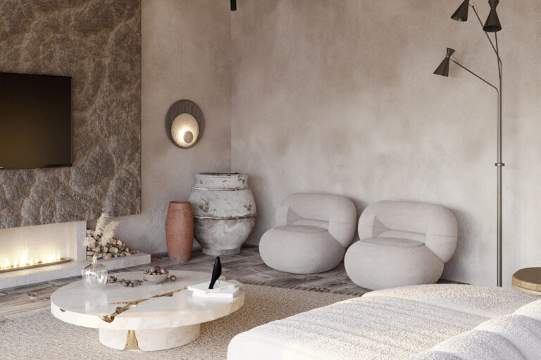 Décoration minérale : tendance intérieure élégante et architecturée