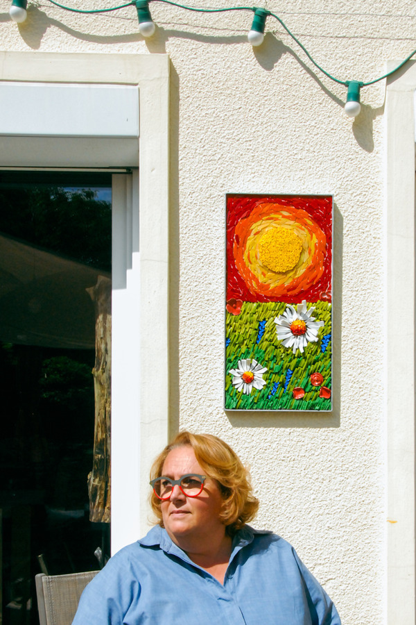 Artiste mosaïste contemporaine – Corinne Strazzieri