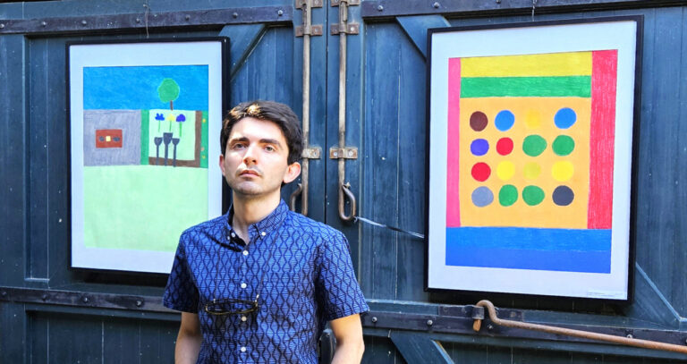 Des œuvres colorées, guidées par l’instinct, rencontre avec l’artiste YAUME-C
