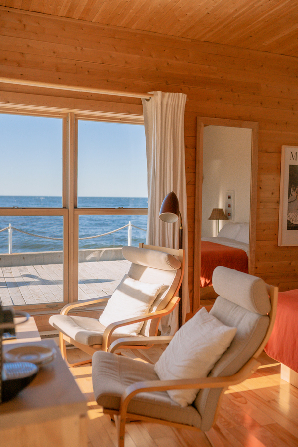 Une auberge au bord du Saint-Laurent hors du temps