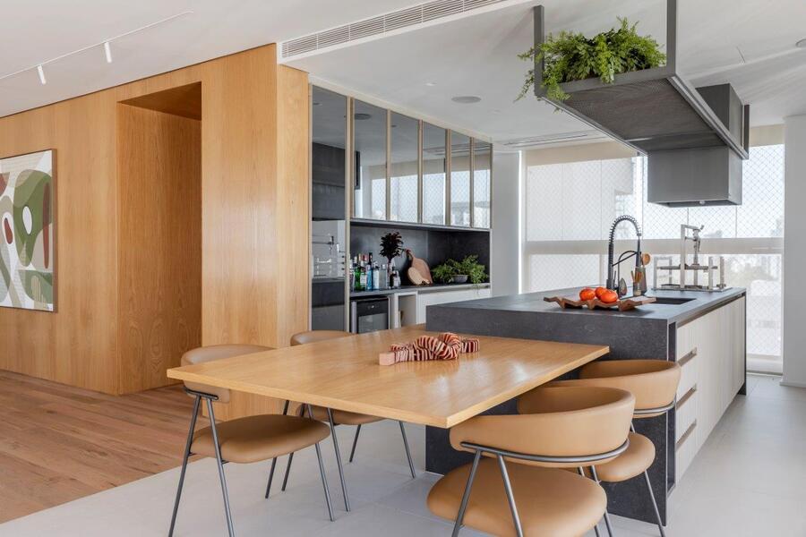 Ripas Apartment : le béton brut sublimé par le design brésilien