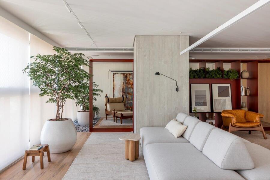 Ripas Apartment : le béton brut sublimé par le design brésilien