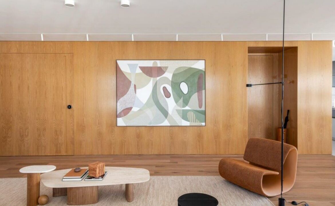 Ripas Apartment : le béton brut sublimé par le design brésilien