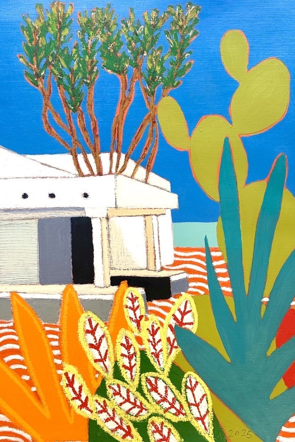 La peinture colorée contemporaine entre énergie et joie