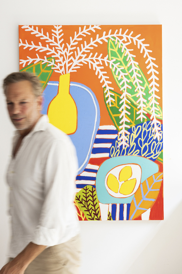 La peinture colorée contemporaine entre énergie et joie
