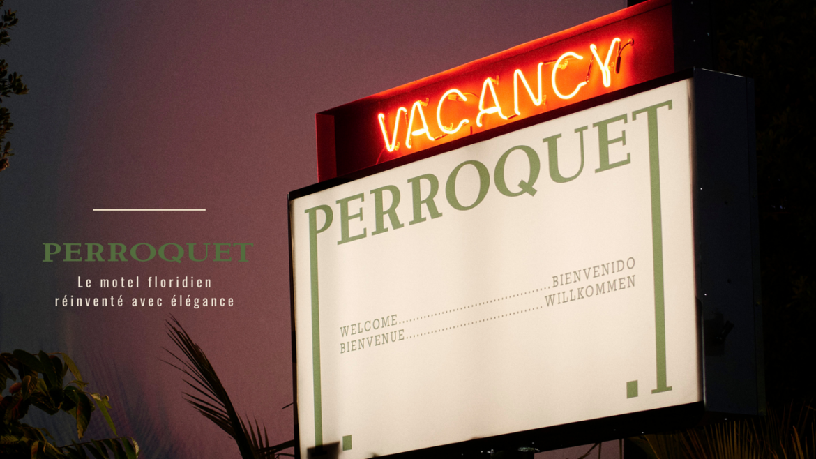 Perroquet Hotel : le nouveau motel design élégant en Floride
