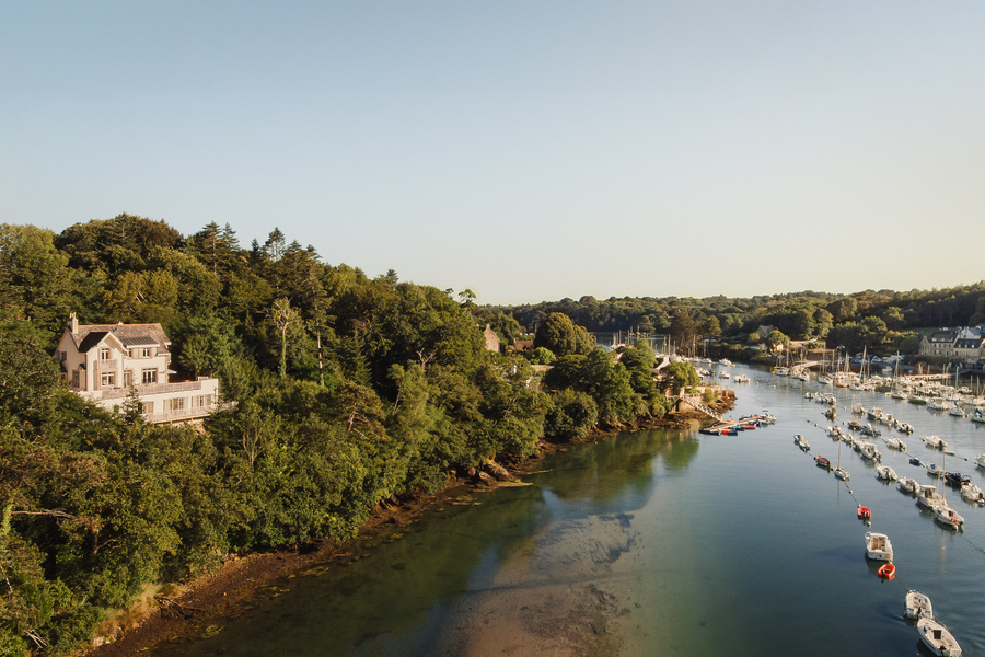 Maison Roz à Pont-Aven, demeure bretonne rénovée