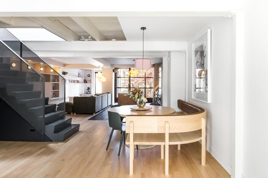 Rénovation de maison inspirée du Japon à Montréal