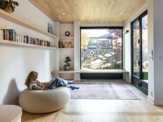 Rénovation de maison inspirée du Japon à Montréal