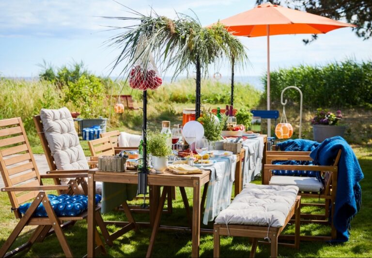 Table de jardin, vous préférez le bois, le métal ou le plastique?