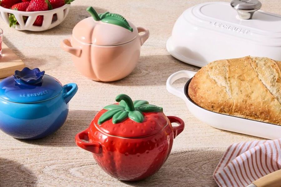 Le Creuset dévoile sa collection Fruits