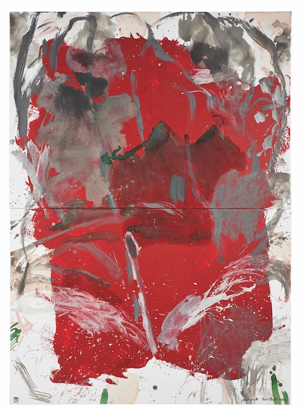 Peinture abstraite contemporaine, matière et liberté du geste nourrissent l’univers de Patrick Baillet.